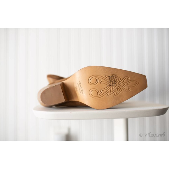 Free People Brown Heeled Mules - Picture 4 of 4